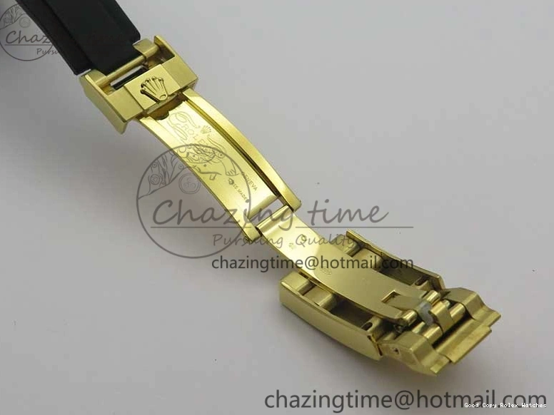 Best AAA Replica Sites YG (Free Black Noob V3 Edition SS Best Strap Strap) Dial Vibrant Daytona YG 116518 904L Plated Extra on 3208 Rubber 1:1 Black SA4130 Case 0117